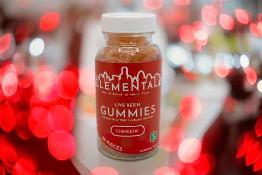 Energetic - Live Resin (Terp Infused) D9 Gummies